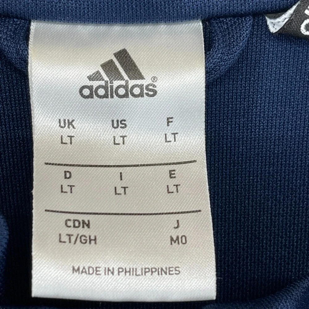 Adidas UC Irvine‎ Volleyball Track Jacket Navy Yellow Climalite Mens LT